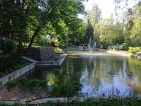 im Kurpark in Bad Polzin