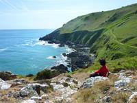Küstenwanderung auf Jersey zur Boley Bay