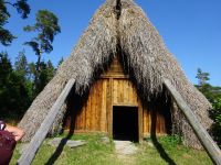 Lojsta: rekonstruiertes eisenzeitliches Langhaus