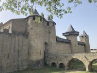 Frankreich - Rundreise Okzitanien: Das Schloss von Carcassonne