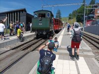 Mit der Dampfbahn von Vitznau zur Rigi