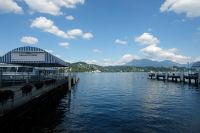 Im Hintergrund der Rigi