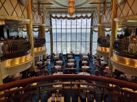 Blick zum Heck Restaurant der ColorLine