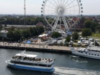 Hafeneinfahrt in Rostock