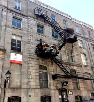 Am Hafen von Montreal