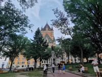 Chateau Frontenac, Eisenbahnhotel der Luxusklasse, Quebec