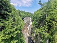 Wasserfall im Canyon Sainte-Anne