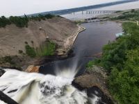 Wasserfall Montmorency bei Quebec