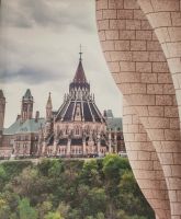 Kulisse Ottawas, Parlamentsgebäude im viktorianischen Stil