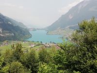 Blick zum Lungernsee