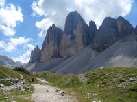 Die 3 Zinnen mit Zinnenkopf (rechts)