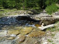 Überquerung des Zösenbachs