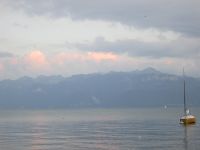 Abendstimmung am Genfer See