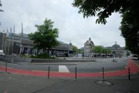 Der imposante Bahnhof