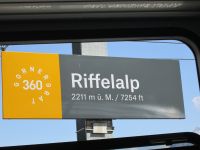 1 von 5 Haltestationen der Gornergrat Bahn