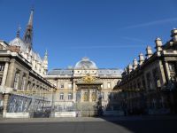 Paris Petit Tag 2 25.07.2022 Justiz Palast und Sainte-Chapelle