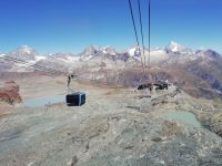 Fahrt vom Kleinen Matterhorn 