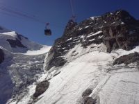 Fahrt aufs Kleine Matterhorn 