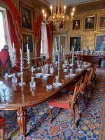 Feststaal Hopetoun House (hier wurde die Szene des Empfangs von Claire durch die Offiziere von Fort William gedreht)