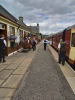 viktorianischer Bahnhof Boat of Garten