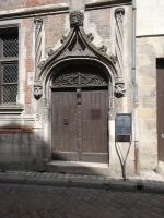 geschmücktes Portal