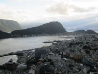 Alesund vom Hausberg Aksla