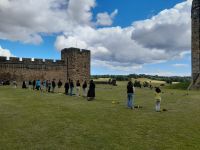 Besenflugstunde in Alnwick Castle