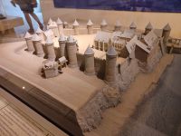 Modell Schloss angers 11.Jh.