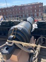 Auf dem Oberdeck der Victory