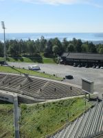 Schanze Holmenkollen mit Oslofjord