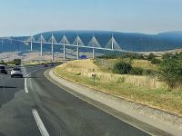 über das Viadukt von Millau