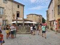 unterwegs in der Altstadt von Carcassonne