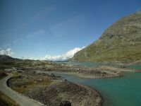 Lago Bianco am Berninapass