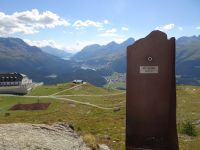 Muottas Muragl - Blick zum Piz Julier