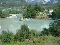 Reichenau - Zusammenfluss von Vorder- und Hinterrhein