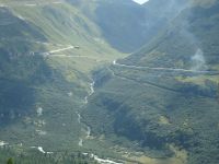 Am Furkapass: historische Dampflok verrät sich selbst...