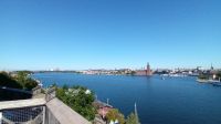 Stockholm - Blick über den See Mälaren zum Stadshuset