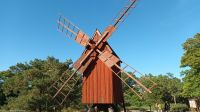 Stockholm - Besuch des Freilichtmuseums Skansen - Windmühle aus Öland