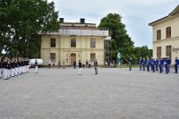 Großer Wachwechsel am Schloss Drottningholm
