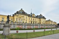 Schloss Drottningholm am Mälarsee (schwed. Mälaren)