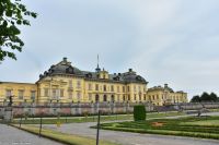 Schloss Drottningholm am Mälarsee (schwed. Mälaren)