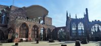 082 Coventry, Cathedral Ruins und Neue St Michael’s Cathedral