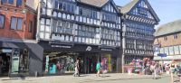 159 Chester, Fachwerk in der Eastgate Street