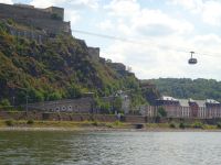 Koblenz: Festung Ehrenbreitstein mit Seilbahn