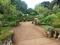 Ein neuer Gartenbereich öffnet sich dem Besucher und verführt ihn, einzutreten