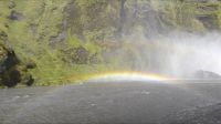 Regenbogen am Skogafoss