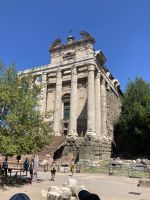 es ist sehr heiß im Palatino