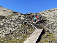 Rundgang am Krater Grabrok