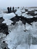 Spaziergang am Strand – Diamond Beach