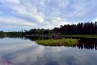 Bottnischer Meeresbusen (Ostsee) in Nordschweden
